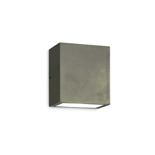 Ideal-Lux Argo AP Anthracite Square Up and Down 3000K IP65 LED Wall Light 