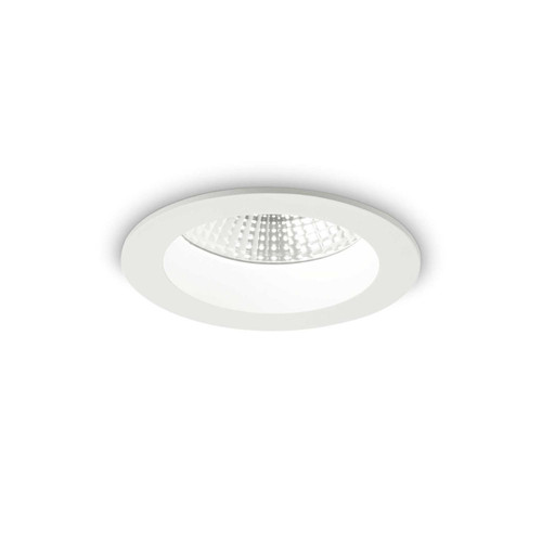 Ideal-Lux Basic Fi Accent White 10W 3000K IP44 Recessed Light 