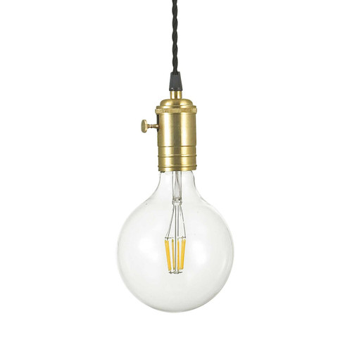 Ideal-Lux Doc SP1 Brass Pendant Light 