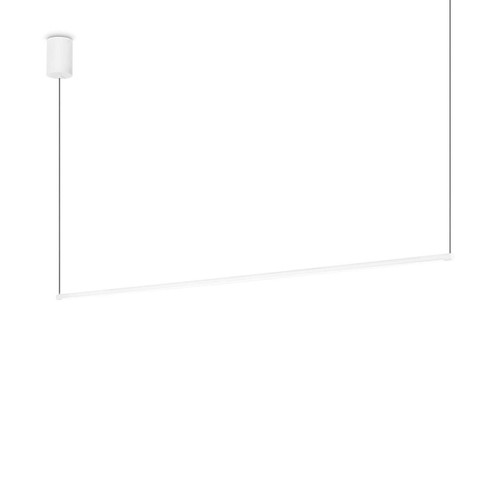 Ideal-Lux Essence SP White 20W LED Bar Pendant Light 