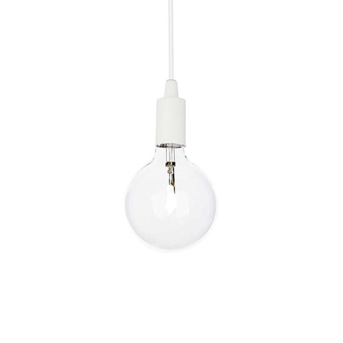 Ideal-Lux Edison SP1 White Pendant Light 