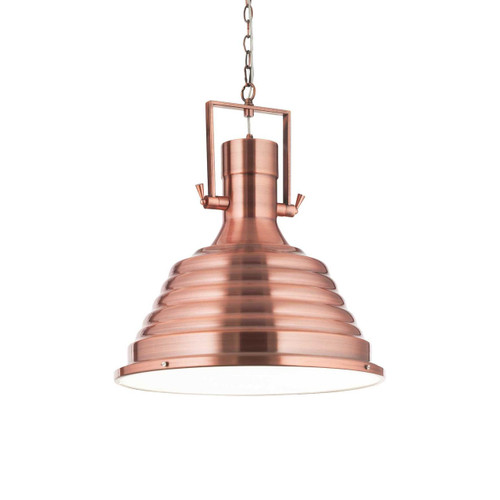 Ideal-Lux Fisherman SP1 Copper Pendant Light 