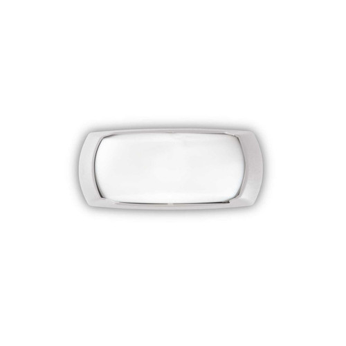 Ideal-Lux Francy-2 AP1 White Resin IP66 Wall Light 