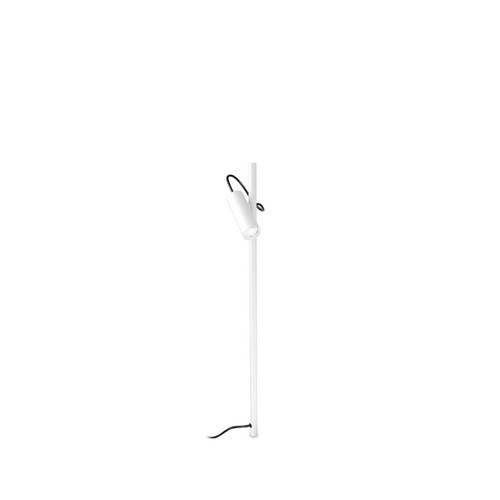 Ideal-Lux Hub PT White Adjustable 74.5cm 4000K IP54 LED Spotlight 