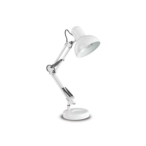 Ideal-Lux Kelly TL1 White Adjustable Spot Table Lamp 
