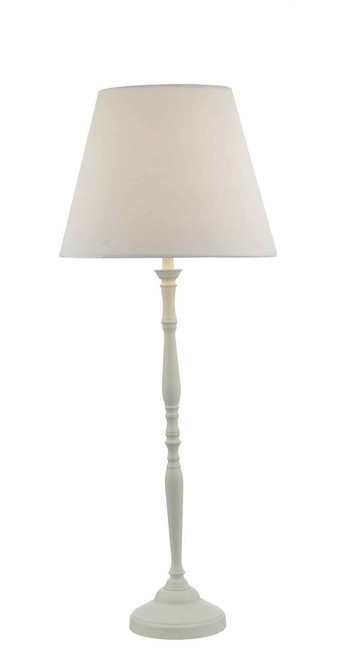 Joanna White with Shade Table Lamp