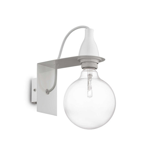 Ideal-Lux Minimal AP1 White Wall Light 