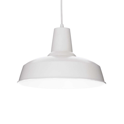 Ideal-Lux Moby SP1 White Pendant Light 