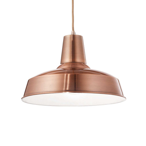 Ideal-Lux Moby SP1 Copper Pendant Light 