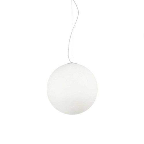 Ideal-Lux Mapa SP1 White Sphere 40cm Pendant Light 