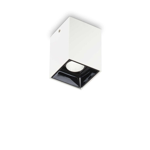 Ideal-Lux Nitro Fi White Square 10W LED Surface Downlight 