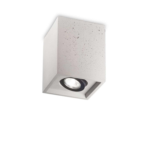 Ideal-Lux Oak PL1 Cement Square Surface Downlight 