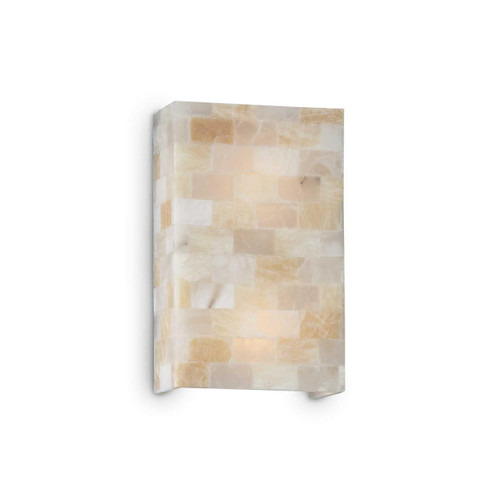 Ideal-Lux Scacchi AP2 2 Light Alabaster Up and Down Wall Light 