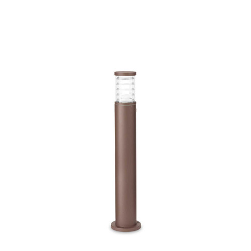Ideal-Lux Tronco PT1 Coffee with Glass Diffuser 80cm IP44 Bollard 