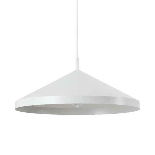 Ideal-Lux Yurta SP1 Total White 50cm Pendant Light 