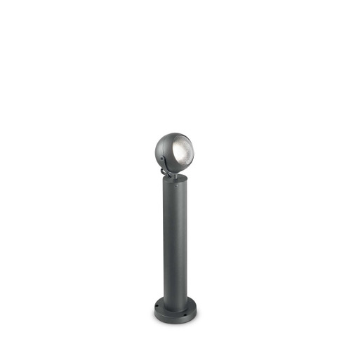 Ideal-Lux Zenith PT Anthracite with Adjustable Diffuser IP65 Bollard Spotlight 