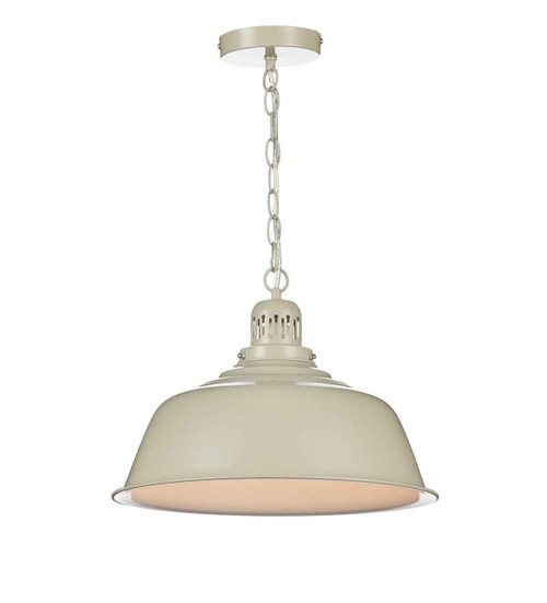 Nantucket Putty Industrial Metal Pendant Light