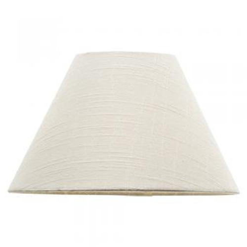 Oaks Lighting Linen Coolie Cotton 25cm Pendant Shade Only 