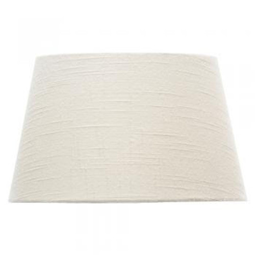 Oaks Lighting Linen Drum Cotton 25cm Pendant Shade Only 