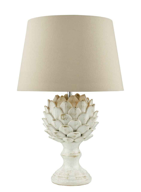 Orris Antique Cream Table Lamp Base Only