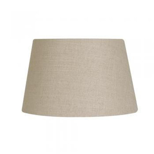 Oaks Lighting Linen Drum Bracken 30cm Pendant Shade Only 