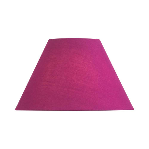 Oaks Lighting Cotton Coolie Damson 30cm Shade Only 
