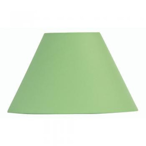 Oaks Lighting Cotton Coolie Green 25cm Shade Only 