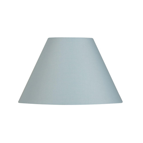 Oaks Lighting Cotton Coolie Light Blue 30cm Shade Only 