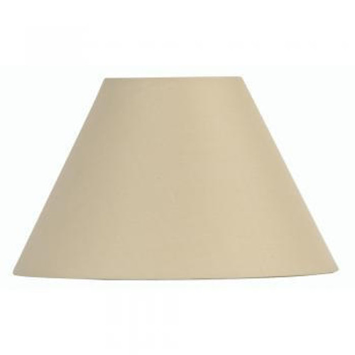 Oaks Lighting Cotton Coolie Beige 35cm Shade Only 