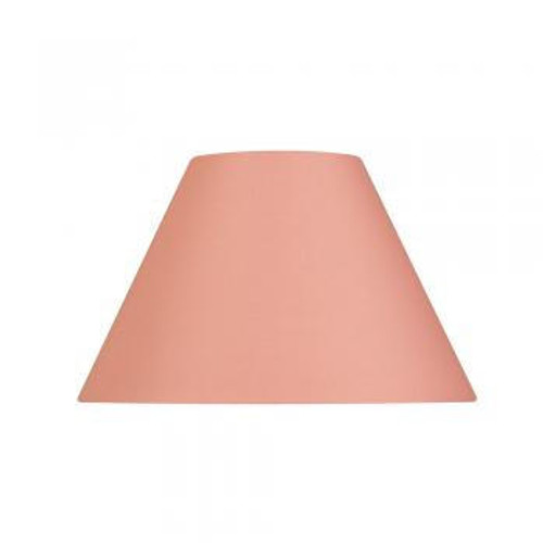 Oaks Lighting Cotton Coolie Pale Pink 30cm Shade Only 