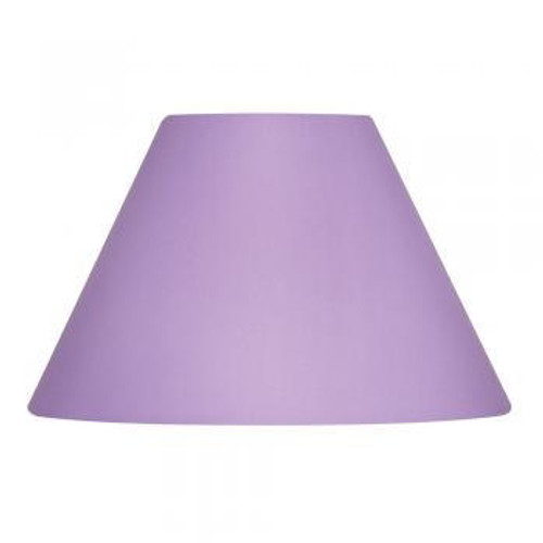 Oaks Lighting Cotton Coolie Lilac 50cm Shade Only 