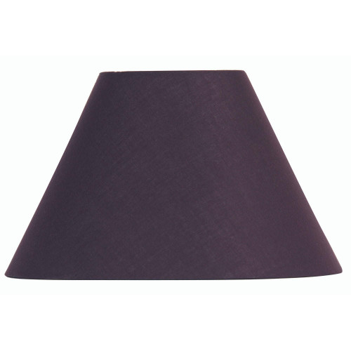 Oaks Lighting Cotton Coolie Plum 40cm Shade Only 