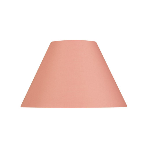 Oaks Lighting Cotton Coolie Pale Pink 50cm Shade Only 