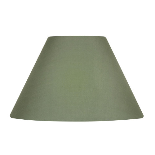 Oaks Lighting Cotton Coolie Sage 50cm Shade Only 