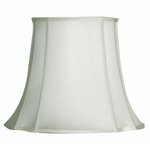 Oaks Lighting Oval Square Ivory 41cm Shade Only 