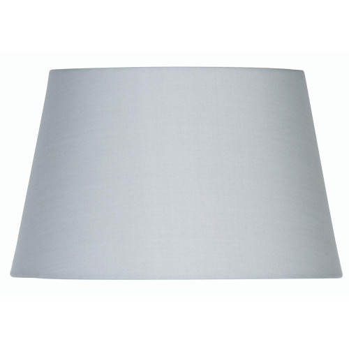 Oaks Lighting Cotton Drum Soft Grey 30cm Shade Only 