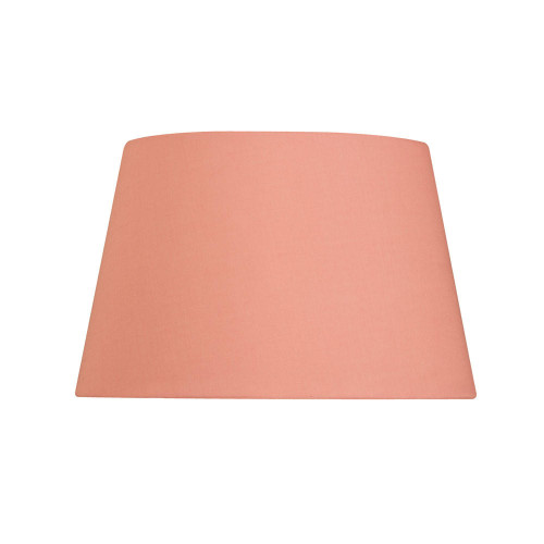 Oaks Lighting Cotton Drum Pale Pink 40cm Shade Only 