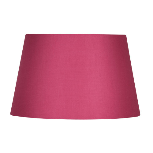 Oaks Lighting Cotton Drum Hot Pink 35cm Shade Only 