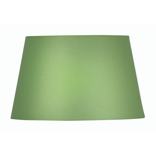 Oaks Lighting Cotton Drum Green 15cm Shade Only 