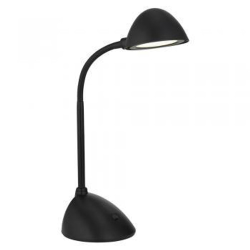 Oaks Lighting Kade Black Adjustable LED Table Lamp 