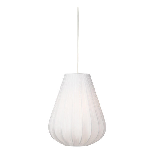 Oaks Lighting Det White Non Electric Easy Fit Shade Only