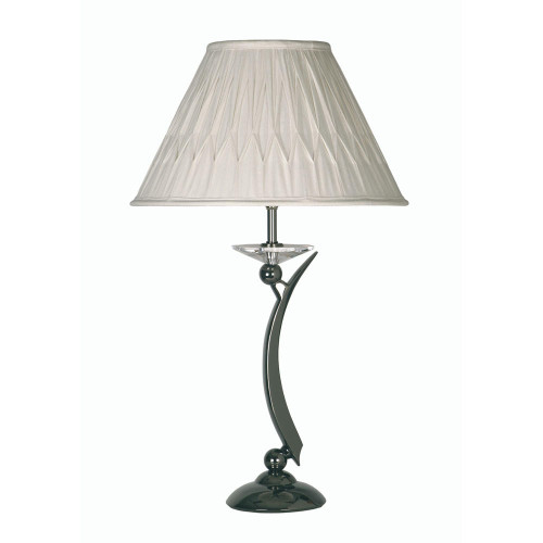 Oaks Lighting Wroxton Titanium Table Lamp 