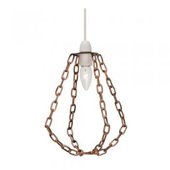 Oaks Lighting Hara Copper Non Electric Easy Fit Shade Only