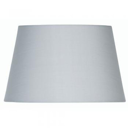 Oaks Lighting Cotton Drum Soft Grey 15cm Shade Only 