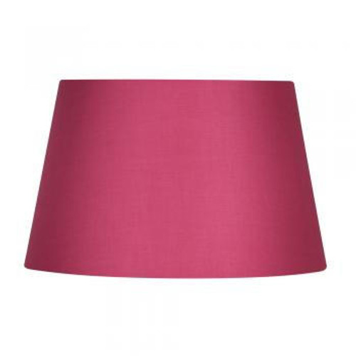 Oaks Lighting Cotton Drum Hot Pink 30cm Shade Only 