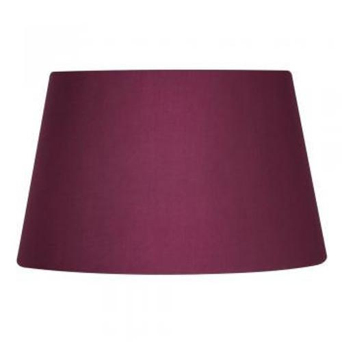 Oaks Lighting Cotton Drum Wine 15cm Shade Only