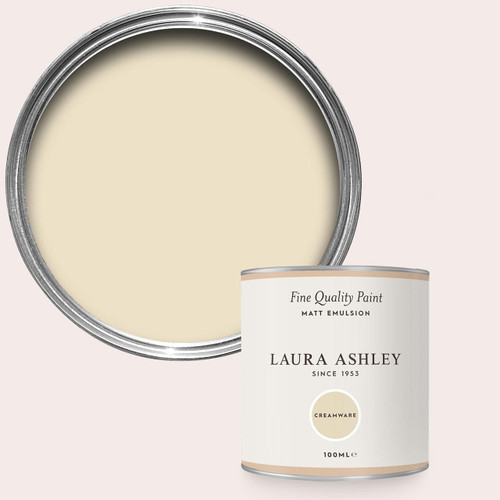 Laura Ashley Homeware Laura Ashley Creamware 100ml Tester Pot 