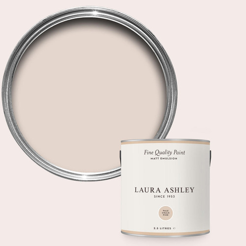 Laura Ashley Homeware Laura Ashley Pale Chalk Pink 2.5l Matt Emulsion Paint 