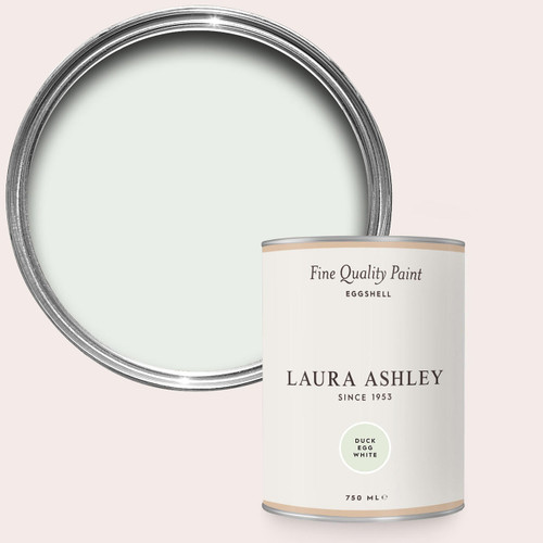 Laura Ashley Homeware Laura Ashley Duck Egg White 750ml Eggshell Paint 