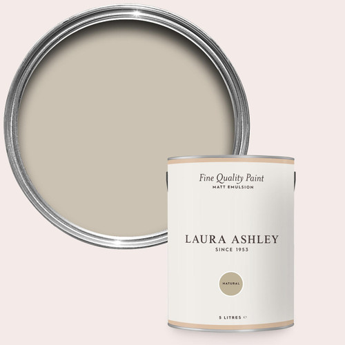 Laura Ashley Homeware Laura Ashley Natural 5l Matt Emulsion Paint 